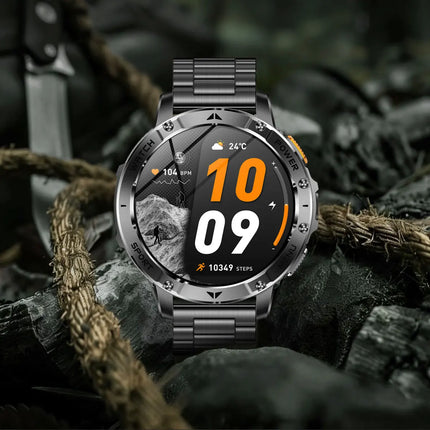 Military Sports Smart Watch with Flashlight