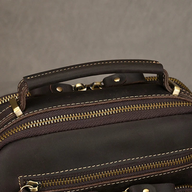 Leather Men's Shoulder Bag