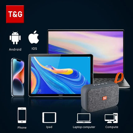 TG506 Portable Bluetooth Speaker – Waterproof, FM & TF Card