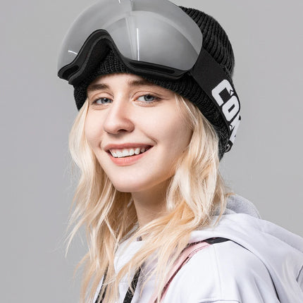 Frameless Anti-Fog Ski Goggles UV400 for Men & Women