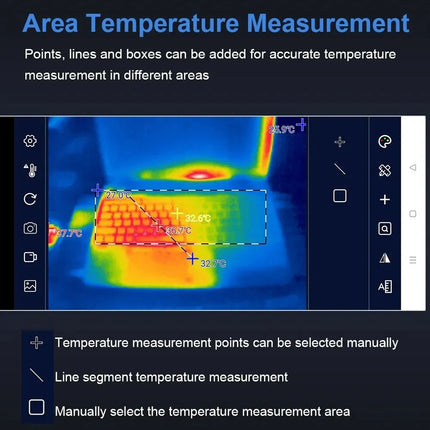 TOOLTOP T7 Thermal Imager 256×192 Android Type-C 25Hz