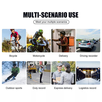 Mini Caméra Wi-Fi HD 4K – Vision Nocturne, Caméra Sport & Body Cam Portable