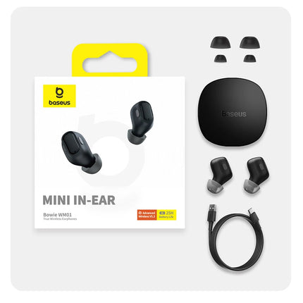 DIBELLAY Bowie WM01 TWS Bluetooth 5.3 Wireless Earbuds for iOS & Android”