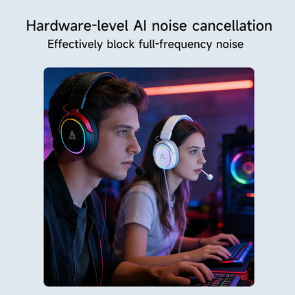 AJAZZ AHM10MAX Headphones – Wireless & Noise Cancelling