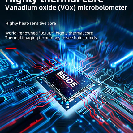 DIBELLAY BSIDE SH9/SH7 Thermal Imager & Multimeter 2-in-1 (320×320, 20000 Counts) – Auto & Heating