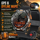 Orange Mesh Belt / GPS Offline Map