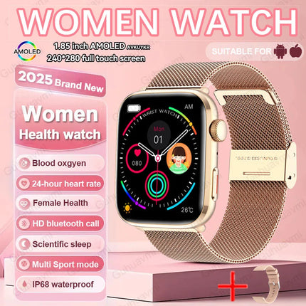 AI Smart Watch Health Monitor HRV+PPG