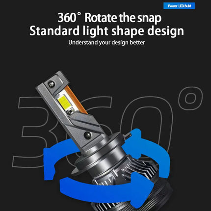 Car Headlight Bulb H1 H3 H7 H11 H8 H9 9005 HB3 H10 9006 HB4 9004 H13 H4/HB2/9003（Hi/Low）Bright Light Auto Accessories LED