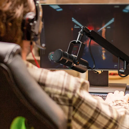 DIBELLAY MaonoCaster AME2 Gen2 Audio Mixer – Dual XLR Inputs, Podcast & Guitar Ready