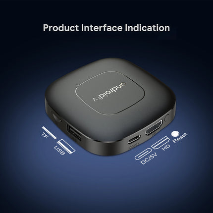 Global Version Mortal T1 Smart Streaming Media Player TV Box AllwinnerH313 Android13 2.4G&5G Wifi 4K  Bluetooth Google Assistant