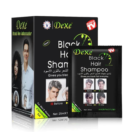 Dexe Black Hair Shampoo – 10 Pcs