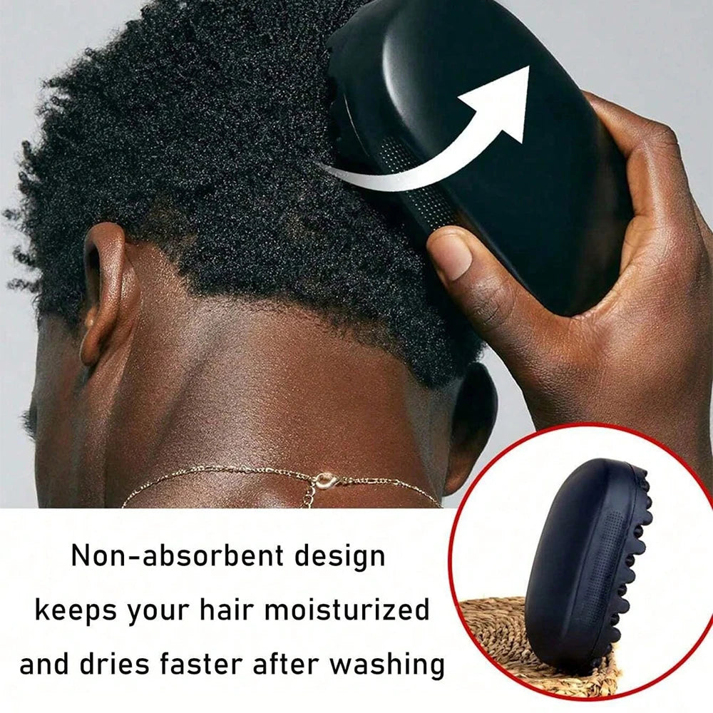 3pcs/set Hair Styling Rubber Washable Afro Curl Sponge Soft Hair