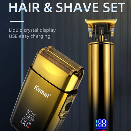 Kemei 2 in 1 Professional Electric Hair Clipper