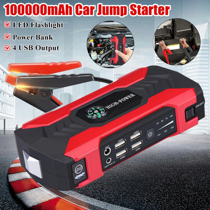 12V Car Jump Starter Portable Car QC Fast Charging