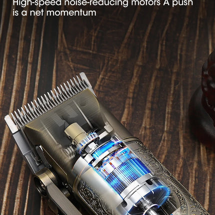 Professional Hair Clipper Electric Shaver Rechargeable