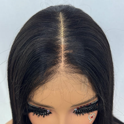 Perruque cheveux humains vietnamiens – 16A double drawn, HD Lace