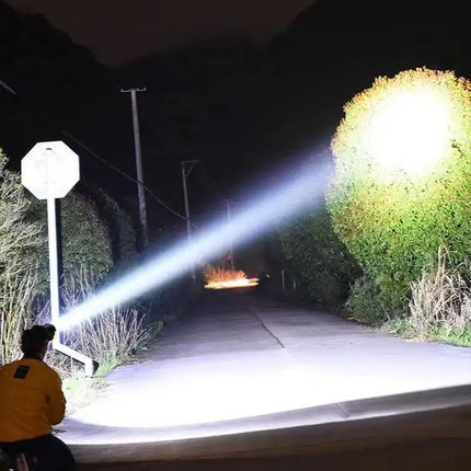 8000LM Rechargeable LED Headlamp Type-C for Fishing & Outdoor