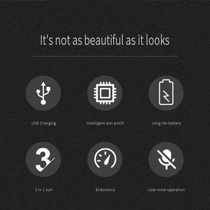 Kemei 3 In 1 Powerful Electric Shaver