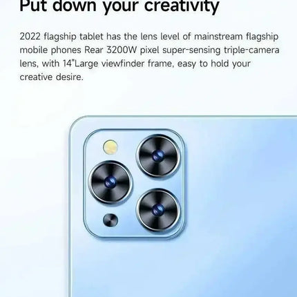 2025 Pad Air Pro 12" Android 14 Tablet – 22GB RAM, 2TB ROM