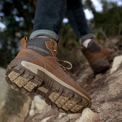 Men’s Leather Combat Boots