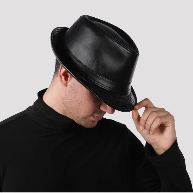 Leather Hats For Men/Women