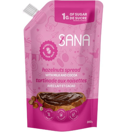 Sana NO SUGAR ADDED CREAMY SPREADS, 200g
