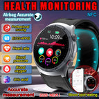 Black Leather / NFC Health Watch