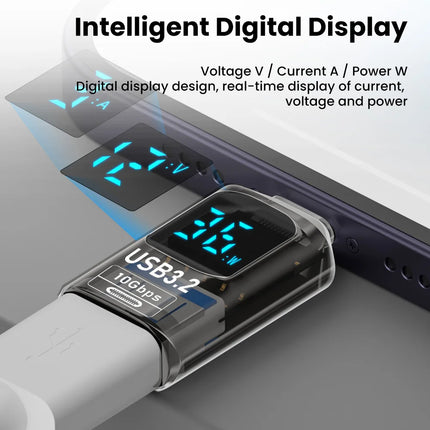 USB 3.2 Adapter 10Gbps – Fast Charging & Data Transfer (USB-C to USB)