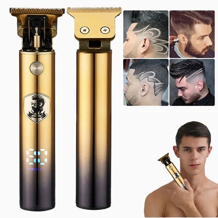 Men's Hair Clippers Cordless Rechargeable Led Display Beard
