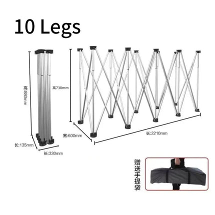 800KG Folding Stainless Steel Workstand
