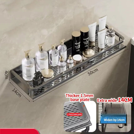 Aluminum Bathroom Wall Rack