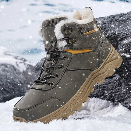 Bottes hiver homme doublées