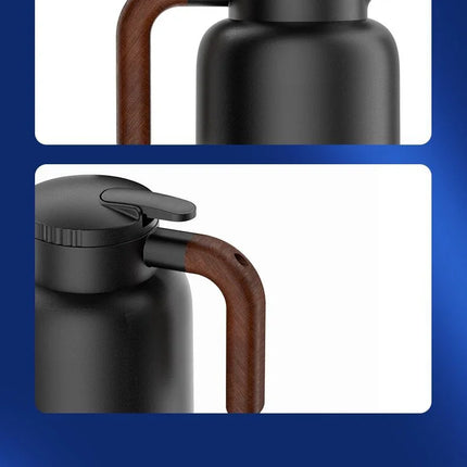 DIBELLAY – Chauffe-Tasse Électrique Voiture 12V/24V en Inox avec Affichage Digital