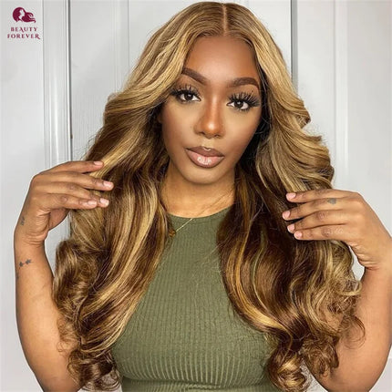 Glueless Body Wave Wig – Honey Blonde 7x5 Lace Front
