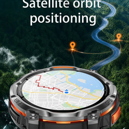 GPS Sports Smart Watch with Flashlight