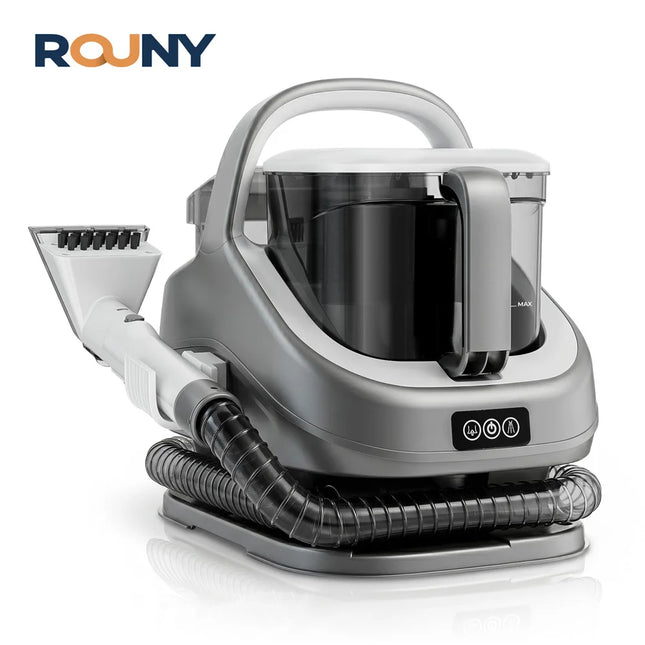 1300W Steam Carpet Cleaner 13kPa Suction 100°C Deep Stain Remover