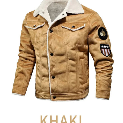 Men’s Faux Fur-Lined Jacket