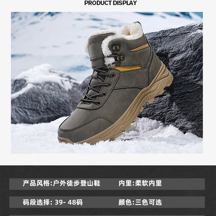 Bottes hiver homme doublées