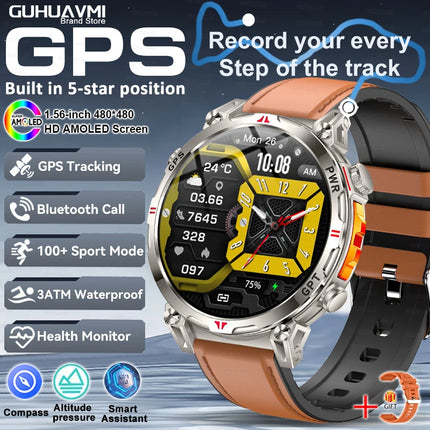 Smart Watch For Man New Sports Fitness tracking GPS