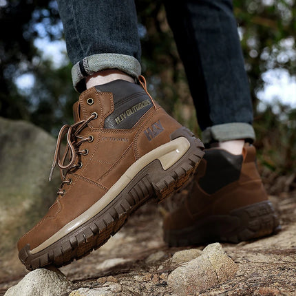 Men’s Leather Combat Boots