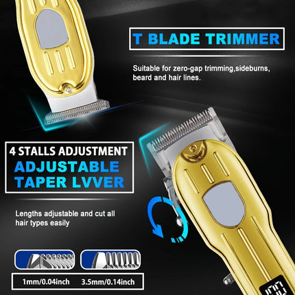 Men's Professional Hair Clipper Set