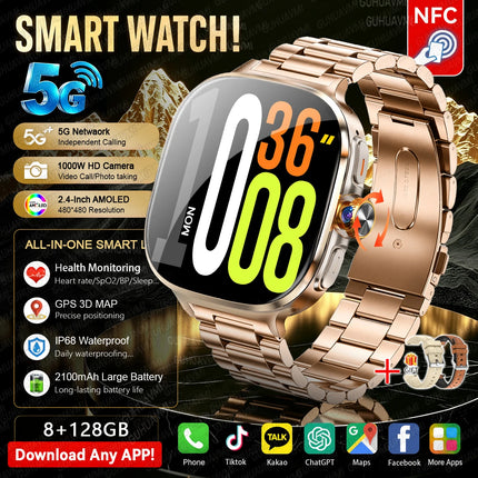5G/4G Smart Watch with Video Call