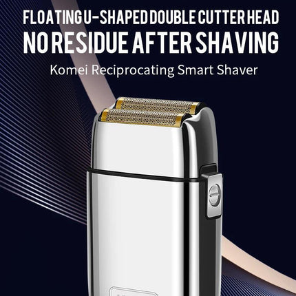 Kemei Tx1 Rechargeable Metal Housing Pro Electric Shaver