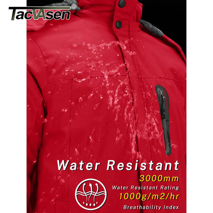 TACVASEN Waterproof Fleece Jacket