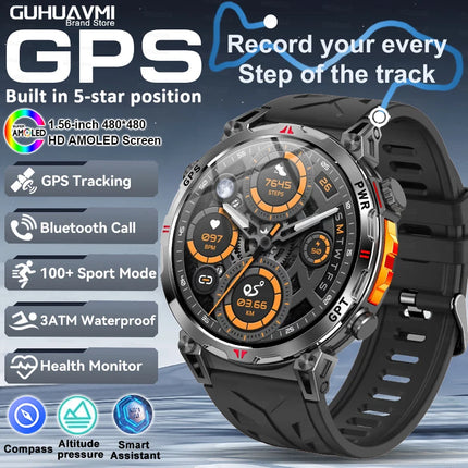 Smart Watch For Man New Sports Fitness tracking GPS