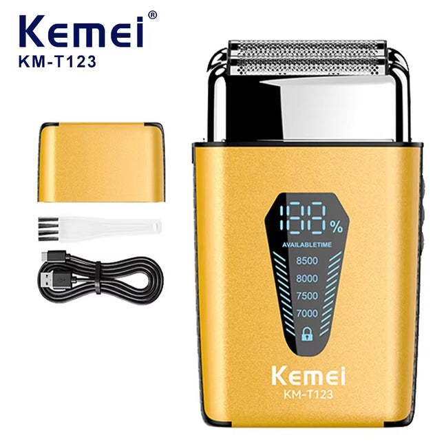 Kemei KM-T123 Beard Trimmer – Electric Hair & Beard Shaver
