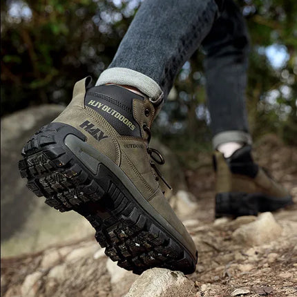 Men’s Leather Combat Boots