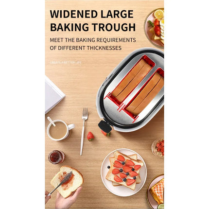 Multifunctional Toaster – Bread & Sandwich Maker for Breakfast