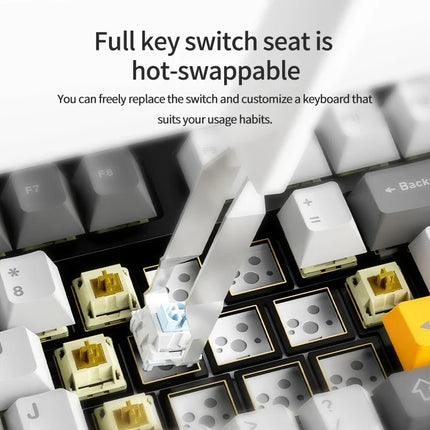 AJAZZ AK35I MAX Keyboard – Tri-Mode & Hot-Swap