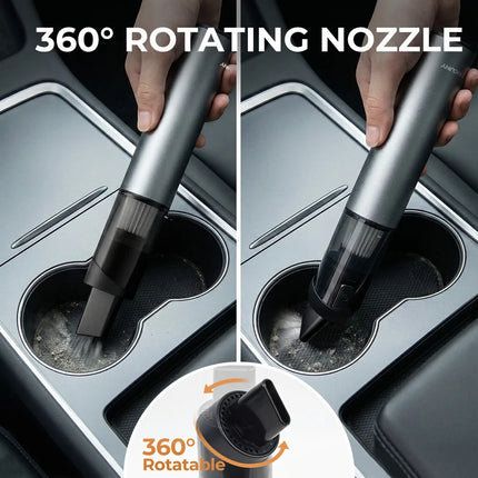 70W Portable Cordless Vacuum – 2-Speed Suction & Blower for Car/Home
